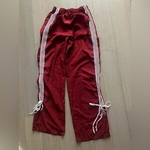 Edikted Women's Red Track Pants